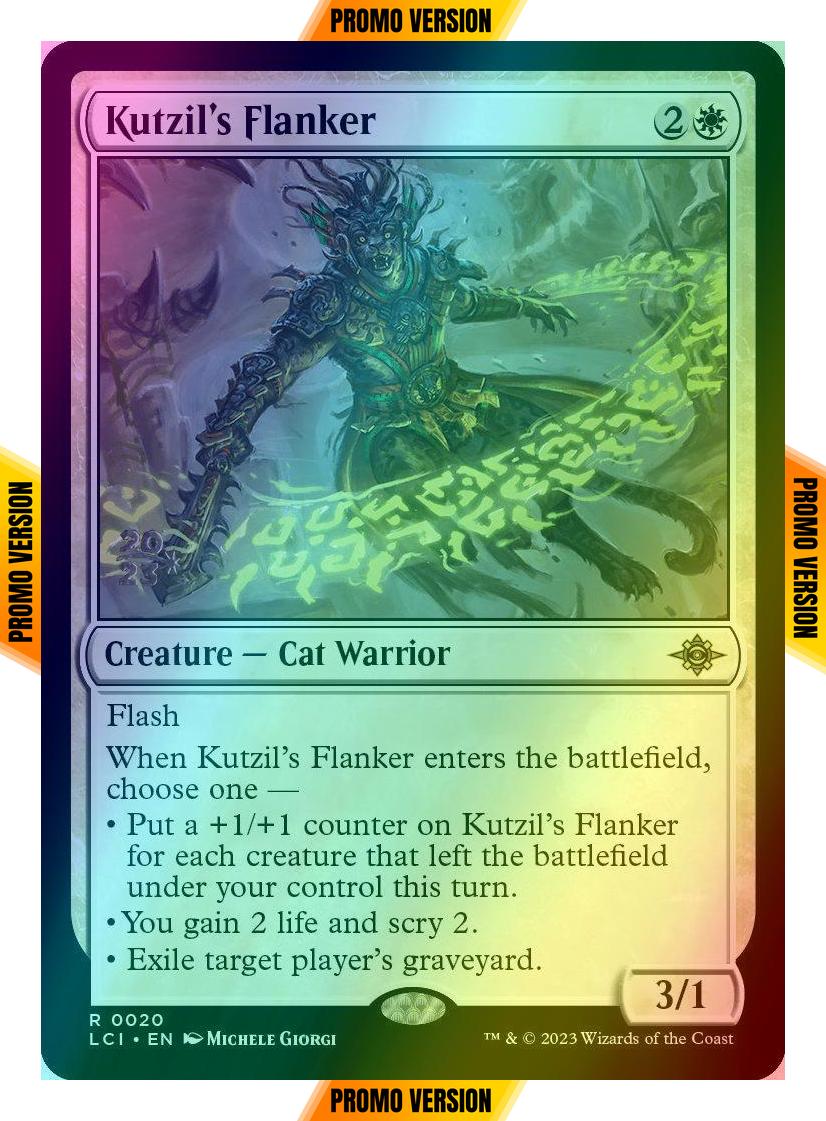 Kutzil's Flanker [20s] [Prerelease] [The Lost Caverns of Ixalan: Promos] [Foil]
