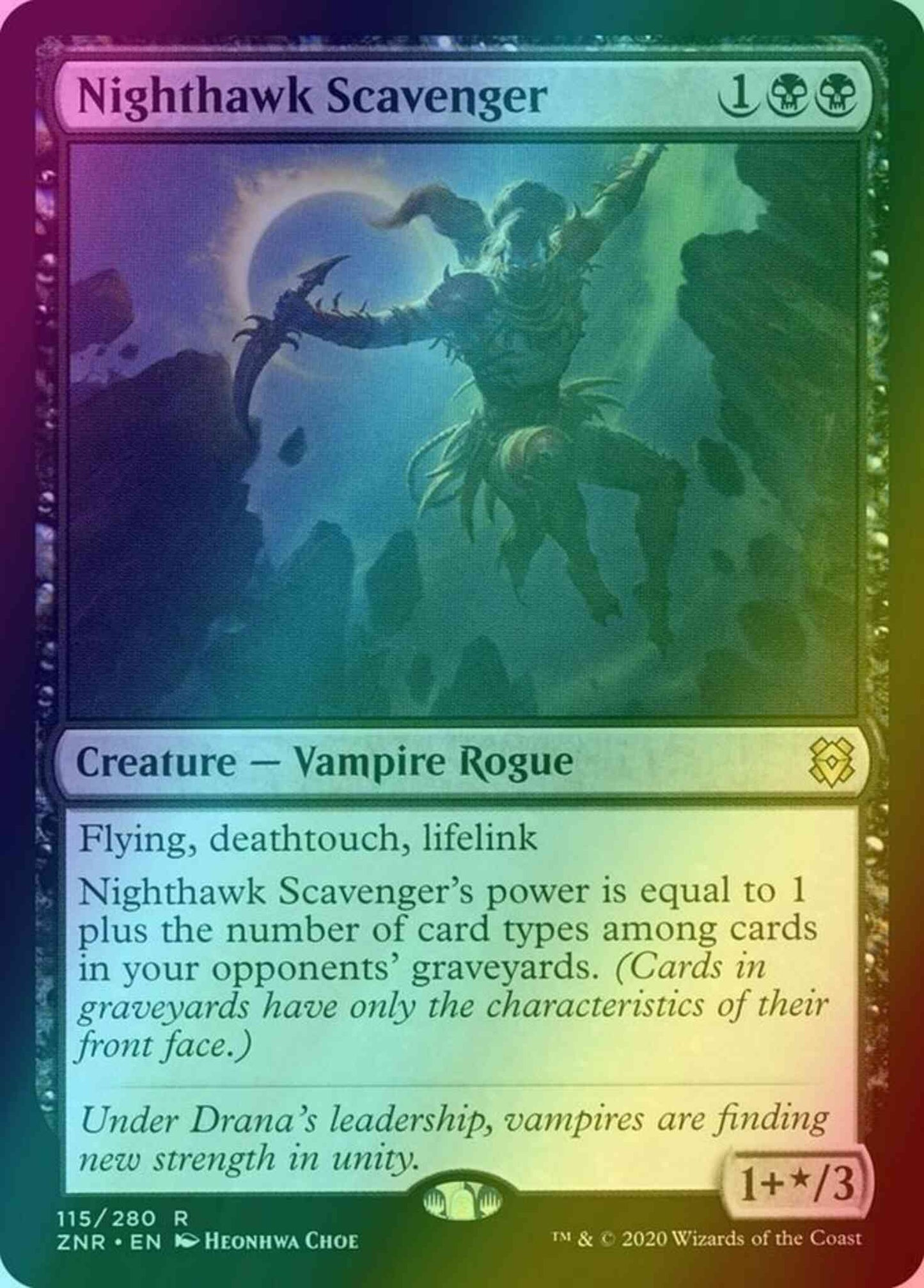 Nighthawk Scavenger [115] [Zendikar Rising] [Foil]