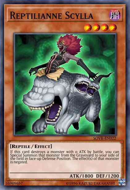 Reptilianne Scylla - SOVR-EN022 - Common - 1st Edition