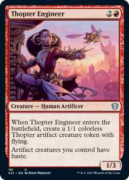 Thopter Engineer [181] [Commander 2021] [Non-Foil]