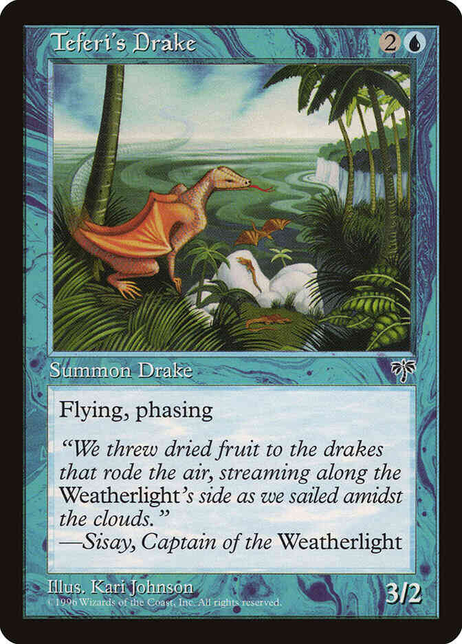 Teferi's Drake [97] [Mirage] [Non-Foil]