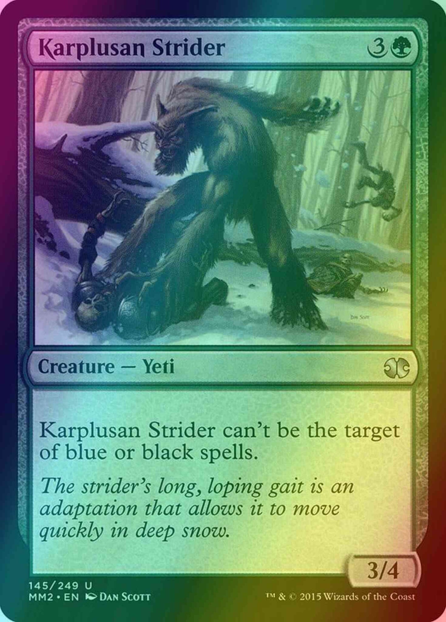 Karplusan Strider [145] [Modern Masters 2015] [Foil]