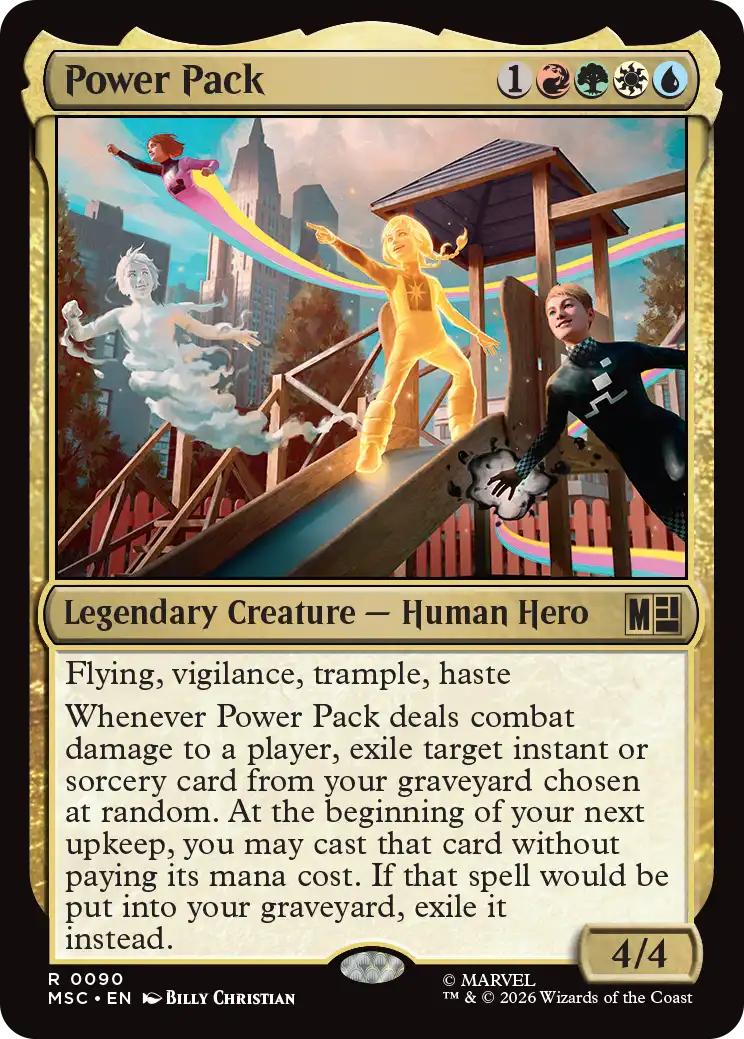 Power Pack [90] [Marvel Super Heroes: Commander] [Non-Foil]