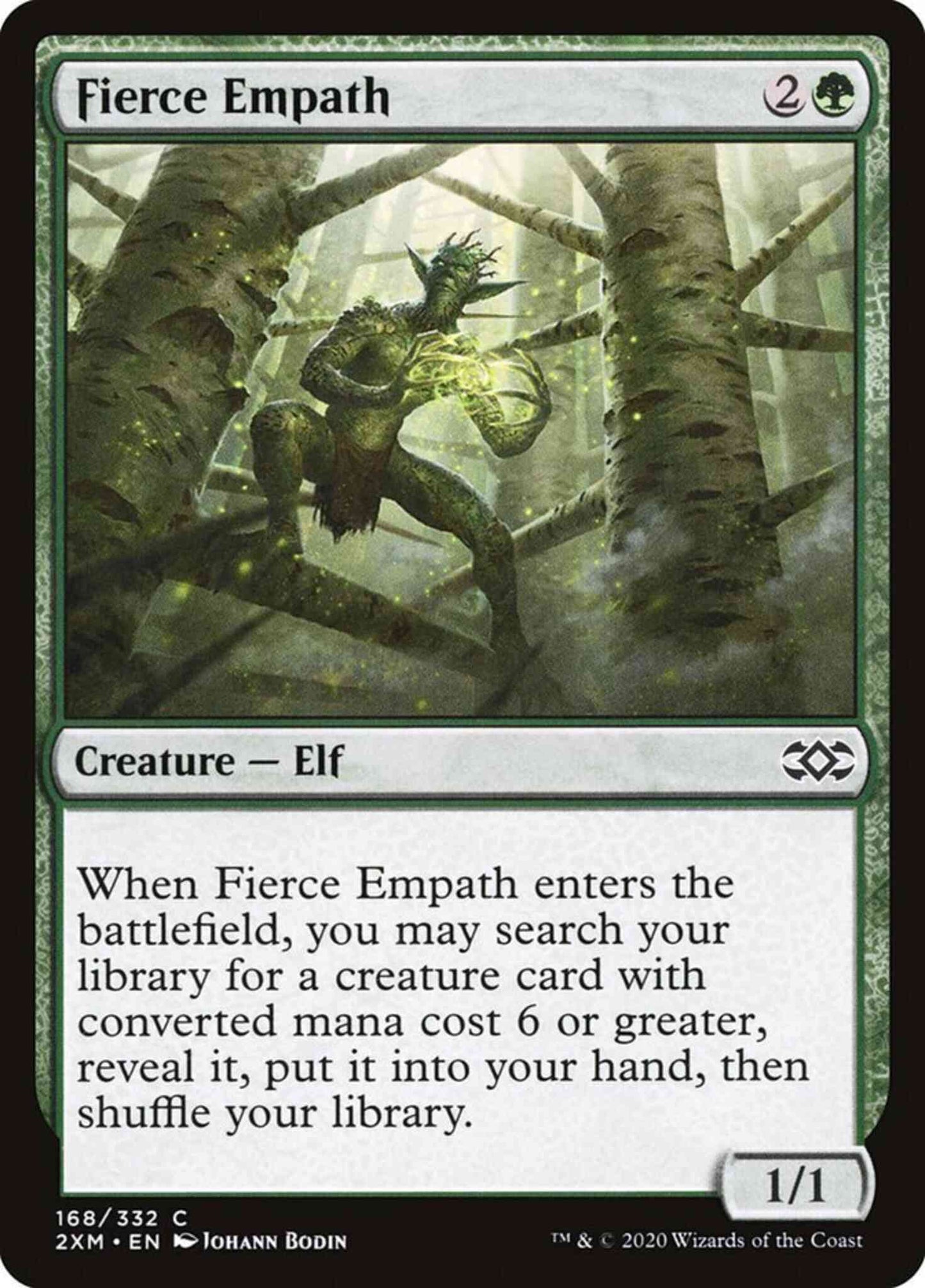 Fierce Empath [168] [Double Masters] [Non-Foil]