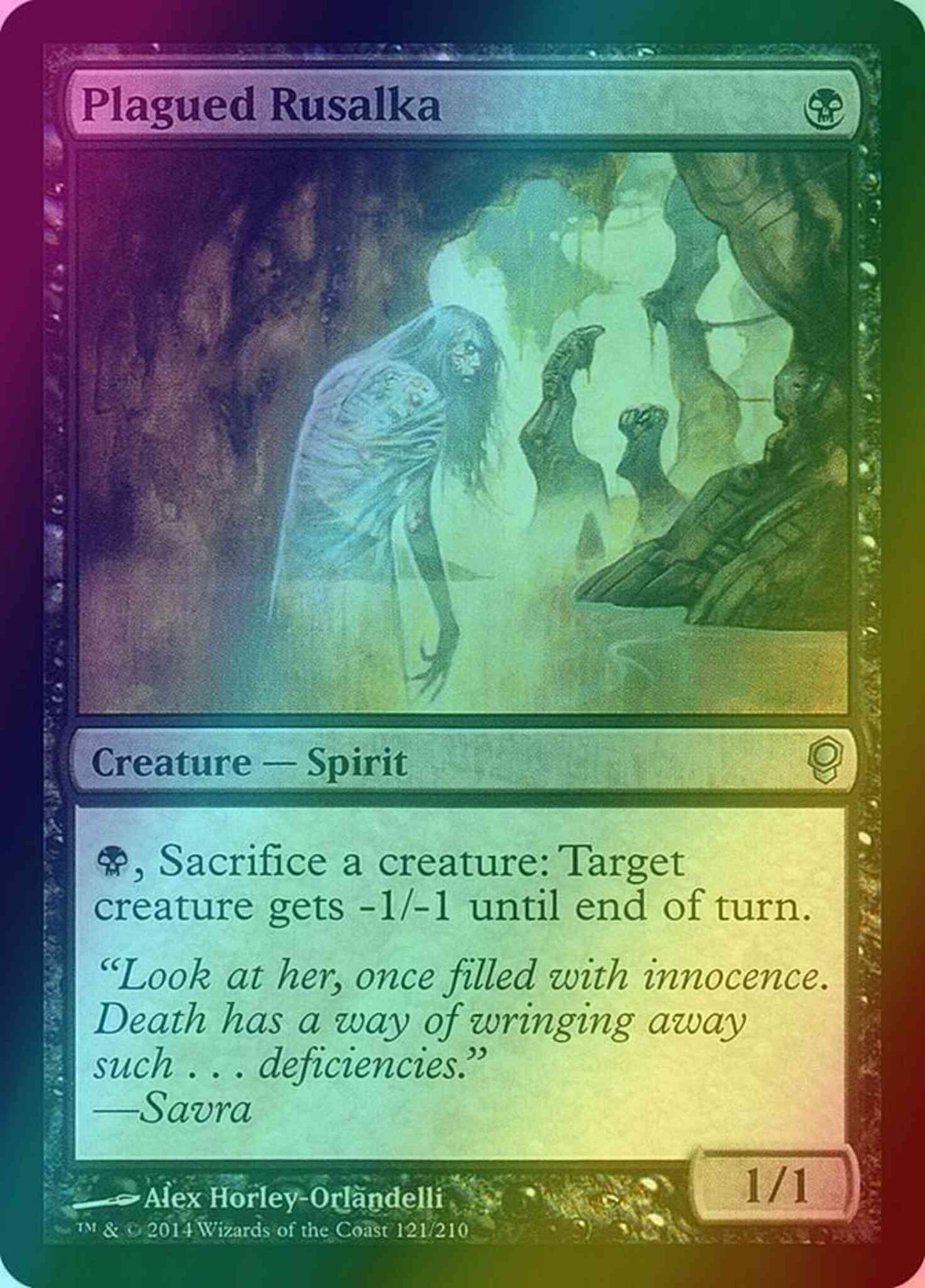 Plagued Rusalka [121] [Conspiracy] [Foil]