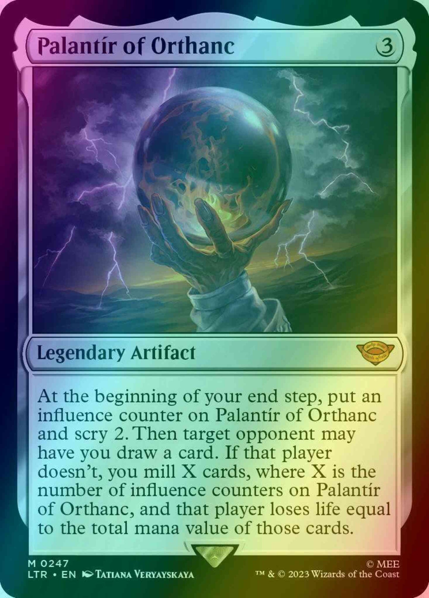 Palantír of Orthanc [247] [The Lord of the Rings: Tales of Middle-earth] [Foil]