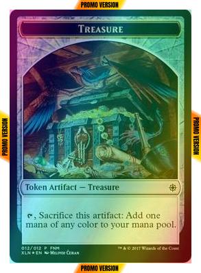 Pirate Token (12) // Treasure Token (12) [12] [Friday Night Magic 2017] [Foil]