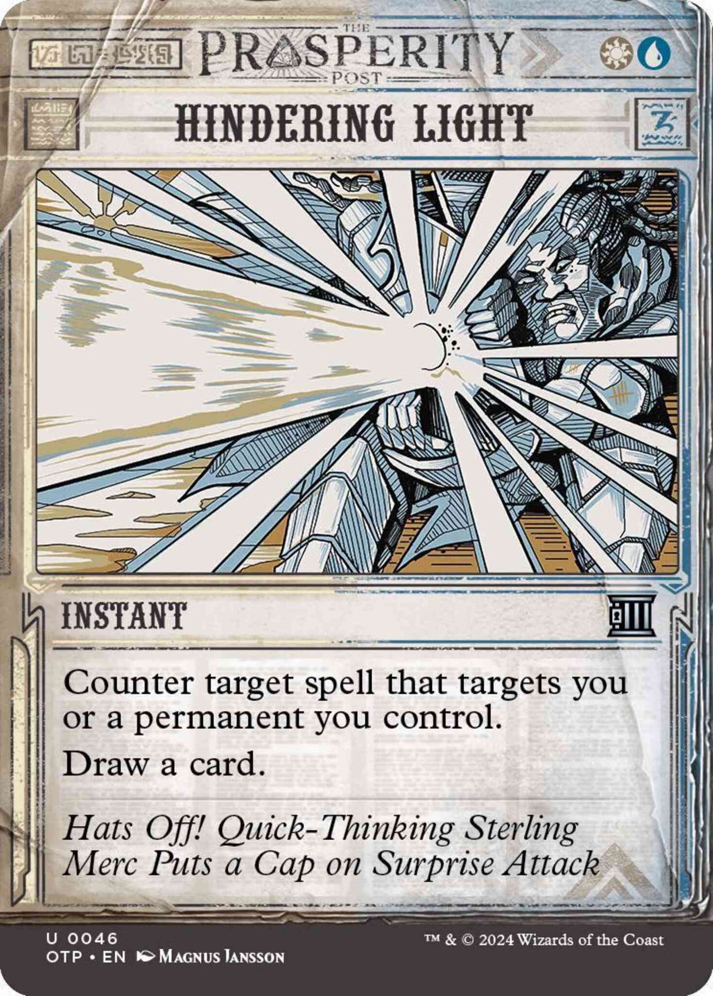 Hindering Light [46] [Breaking News Showcase] [Breaking News] [Non-Foil]