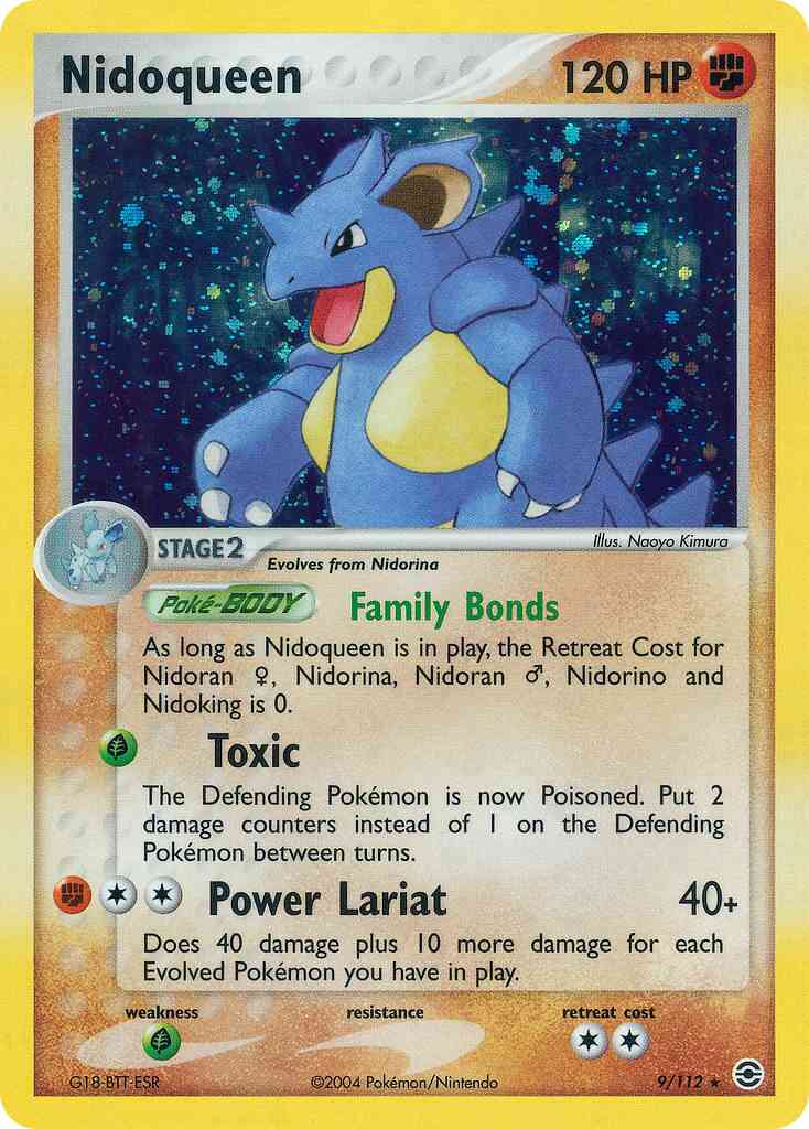 Nidoqueen - 9/112 - Rare Holo [ex6-9] [Holo]