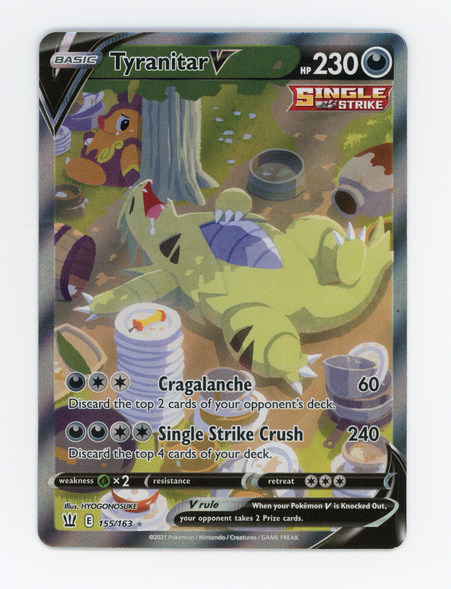 Tyranitar V — Rare Ultra — ID 18541