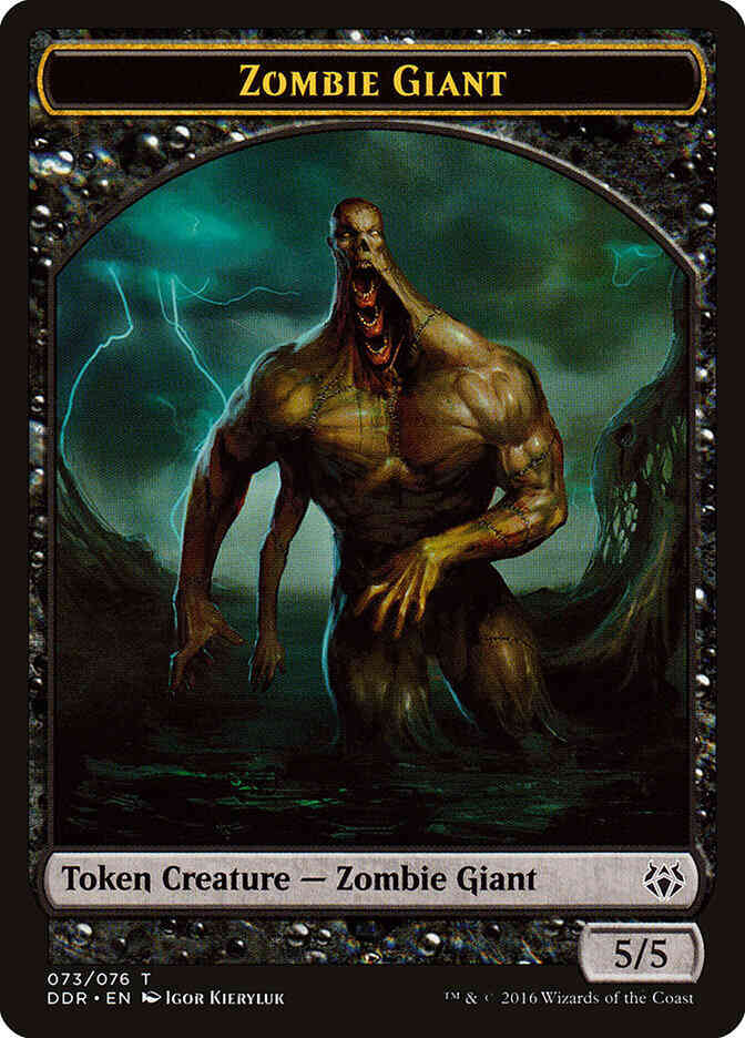 Zombie Giant Token [73] [Duel Decks: Nissa vs. Ob Nixilis] [Non-Foil]