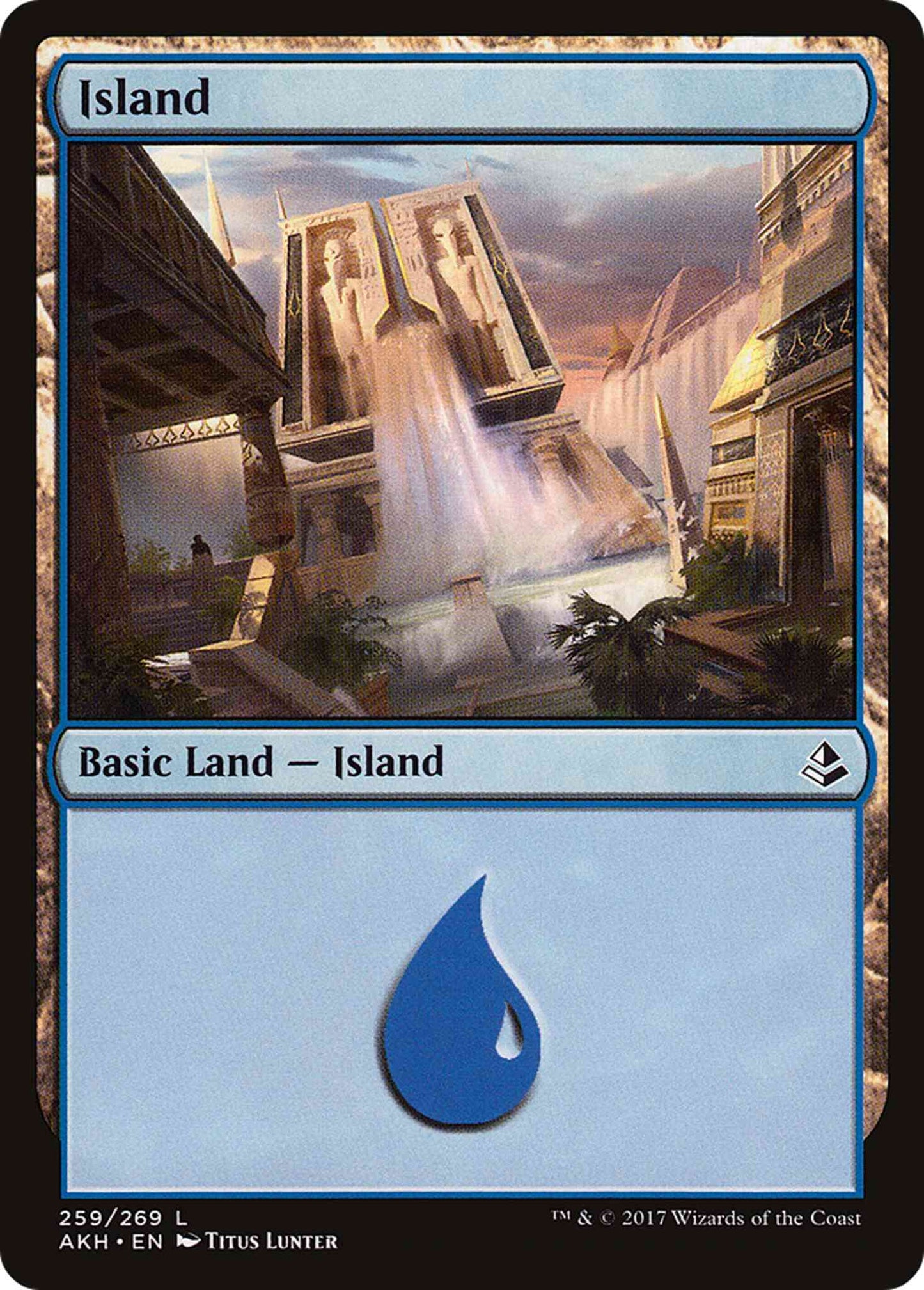 Island [259] [Amonkhet] [Non-Foil]