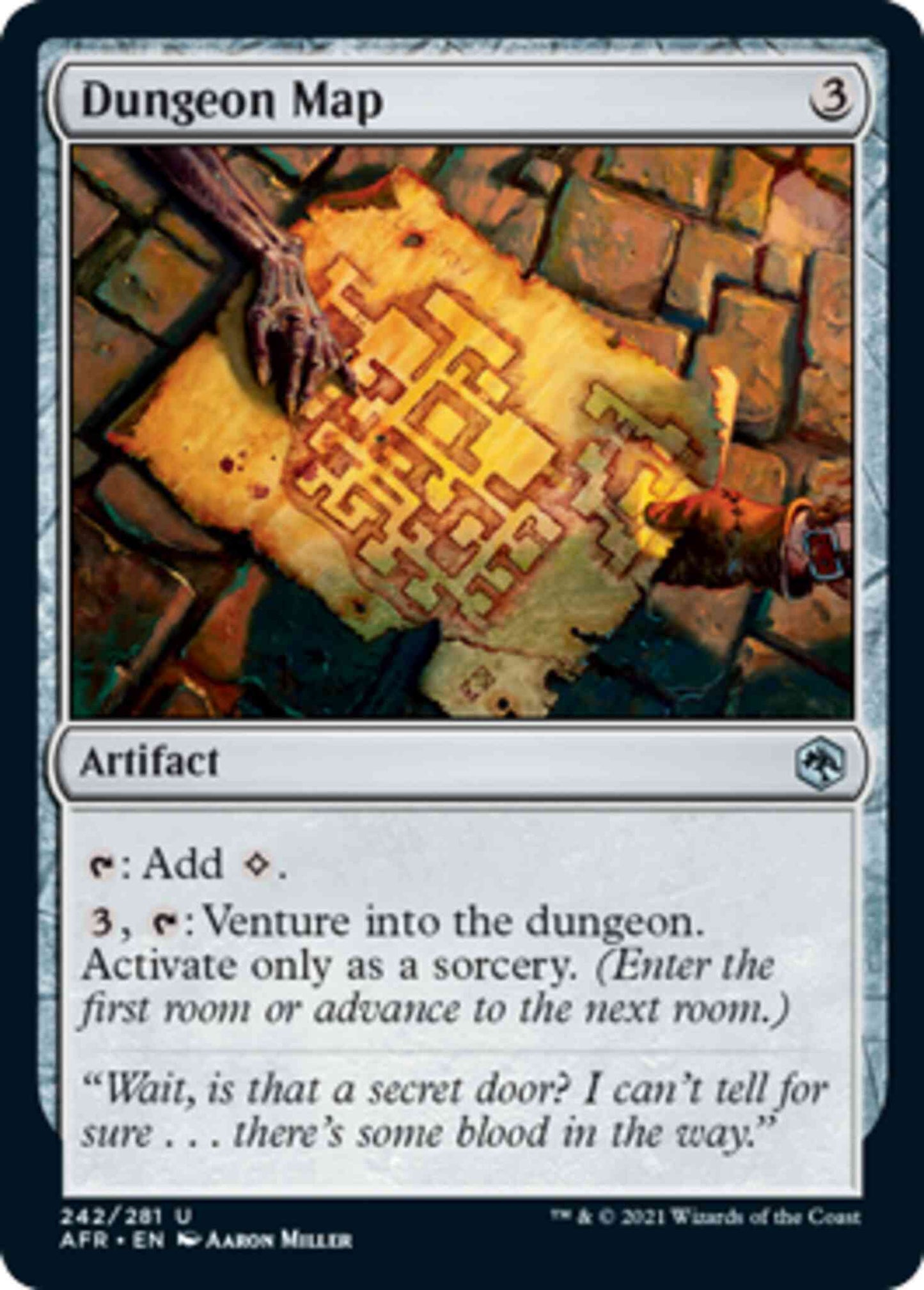 Dungeon Map [242] [Adventures in the Forgotten Realms] [Non-Foil]