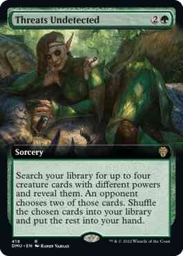 Threats Undetected [419] [Extended Art] [Dominaria United] [Non-Foil]
