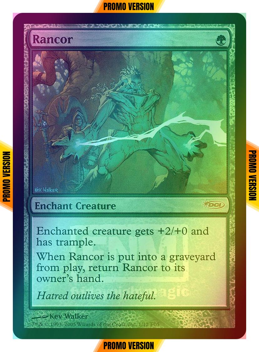 Rancor [1] [Friday Night Magic 2005] [Foil]