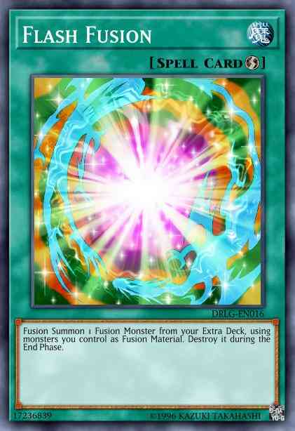 Flash Fusion - DRLG-EN016 - Super Rare - 1st Edition