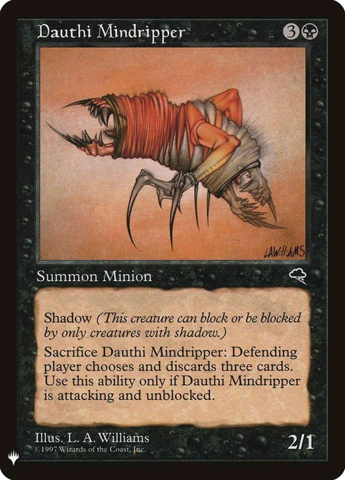 Dauthi Mindripper [TMP-125] [The List] [Non-Foil]