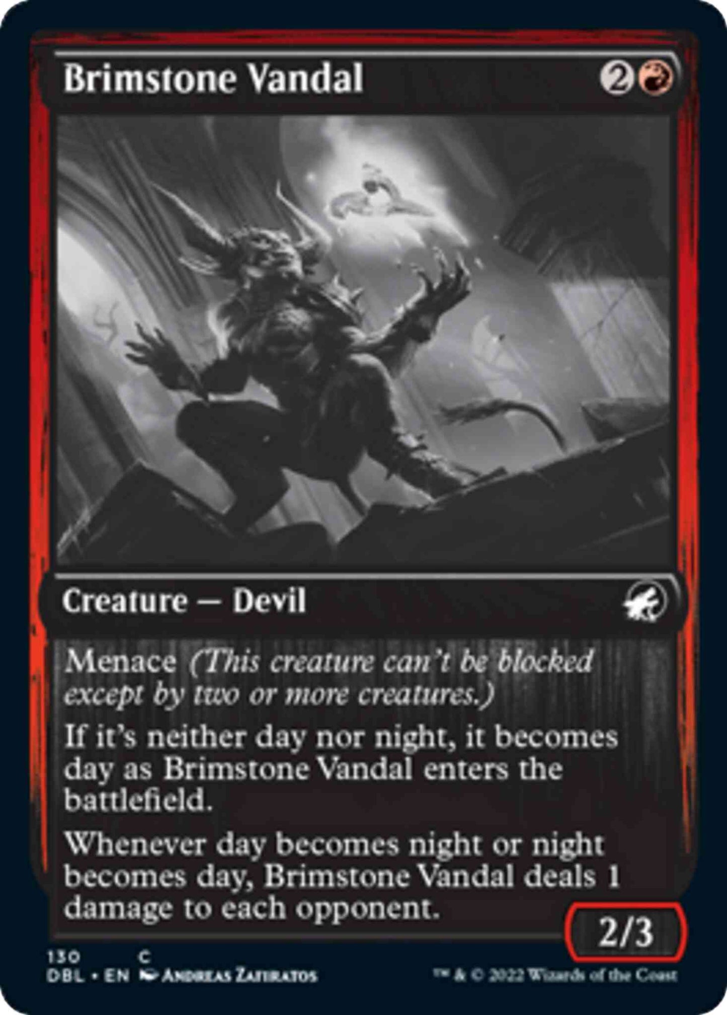 Brimstone Vandal [130] [Innistrad: Double Feature] [Non-Foil]