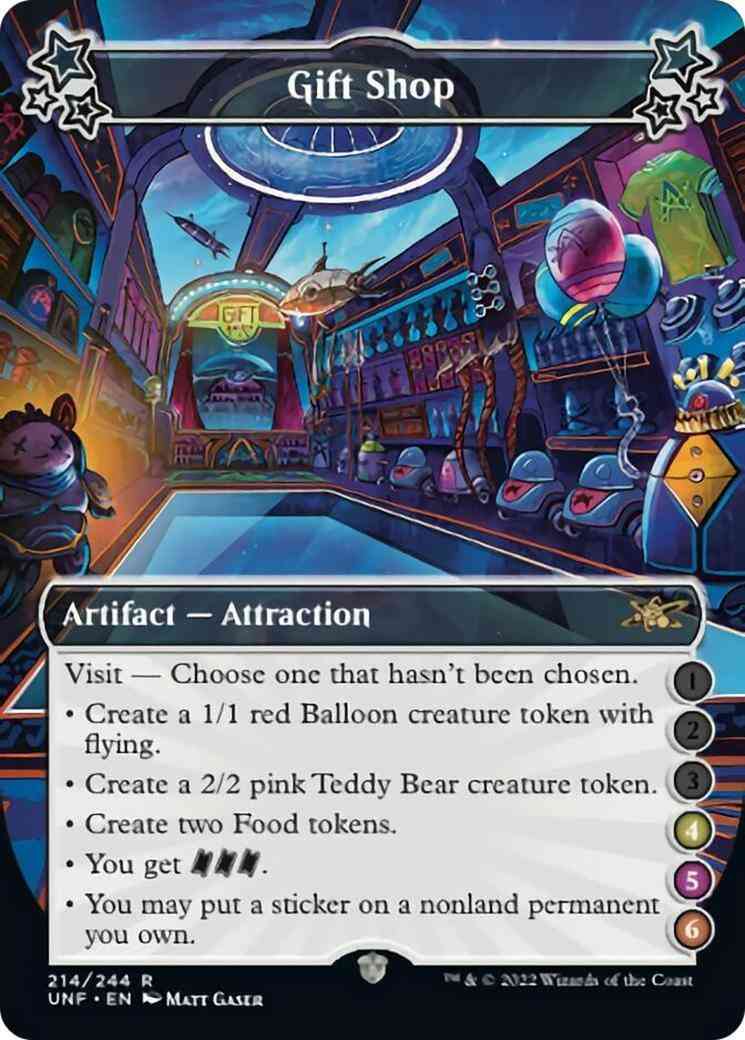 Gift Shop (4/5/6) [214b] [Borderless] [Unfinity] [Non-Foil]