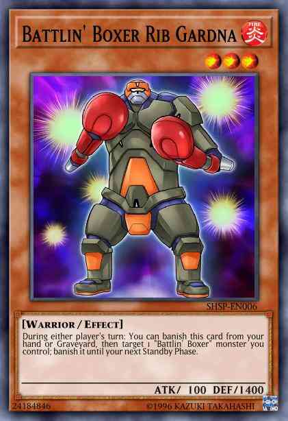 Battlin' Boxer Rib Gardna - SHSP-EN006 - Common - Unlimited