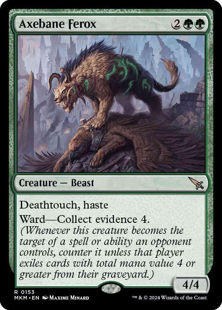 Axebane Ferox [153] [Murders at Karlov Manor] [Non-Foil]