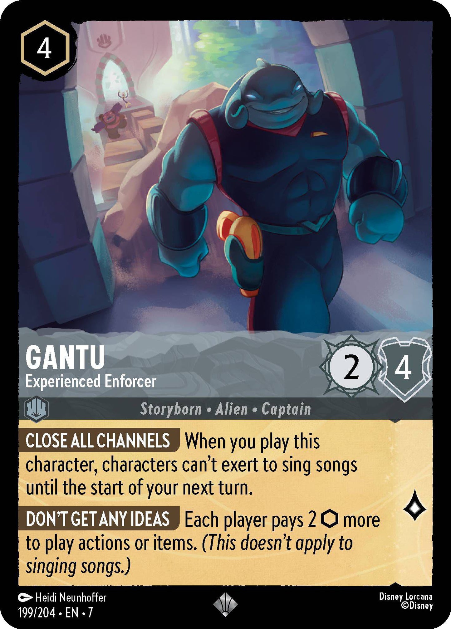 Gantu - Experienced Enforcer - 199/204 [Archazia's Island] [Non-Foil]