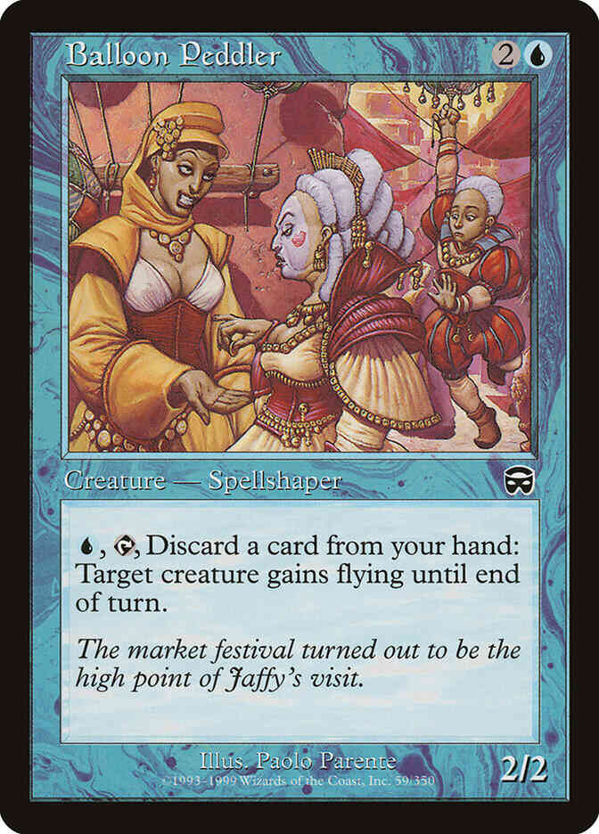 Balloon Peddler [59] [Mercadian Masques] [Non-Foil]