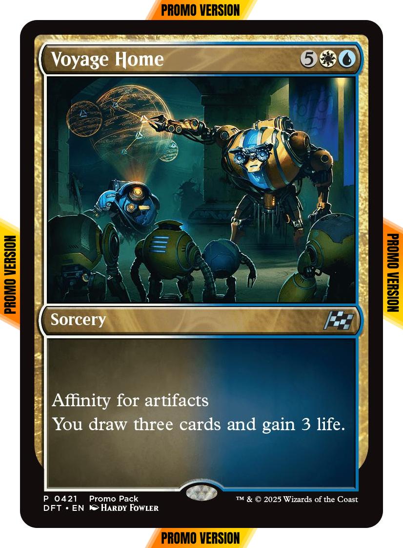 Voyage Home [421] [Dark Frame Promo Pack] [Aetherdrift] [Non-Foil]