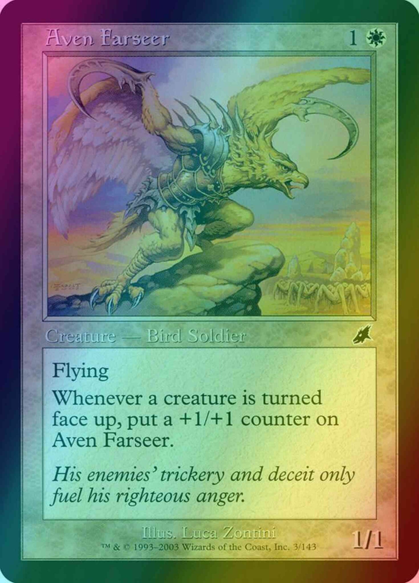 Aven Farseer [3] [Scourge] [Foil]