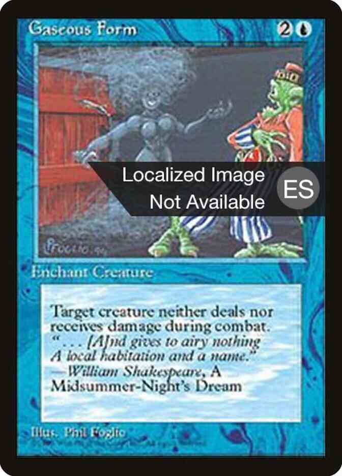 Gaseous Form - Chinese [74] [Fourth Edition Black Border: Chinese] [Non-Foil]