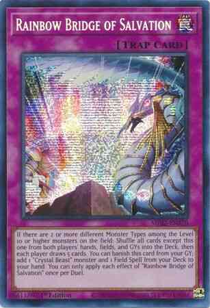 Rainbow Bridge of Salvation - MP22-EN270 - Prismatic Secret Rare - 1st Edition