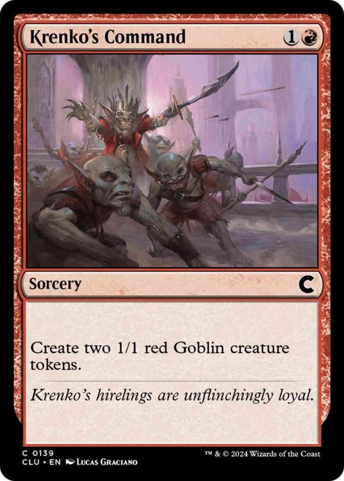Krenko's Command [139] [Ravnica: Clue Edition] [Non-Foil]