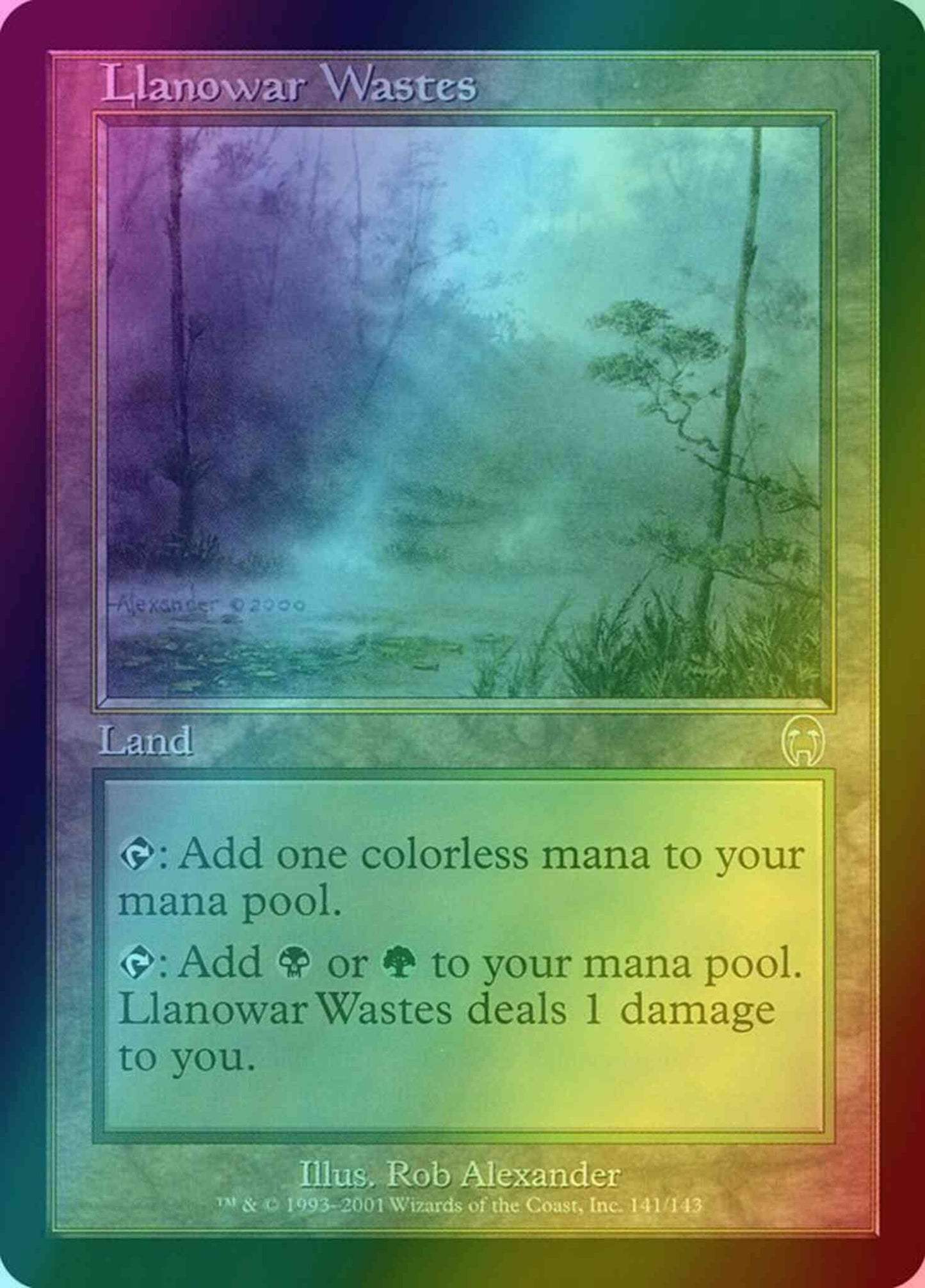 Llanowar Wastes [141] [Apocalypse] [Foil]