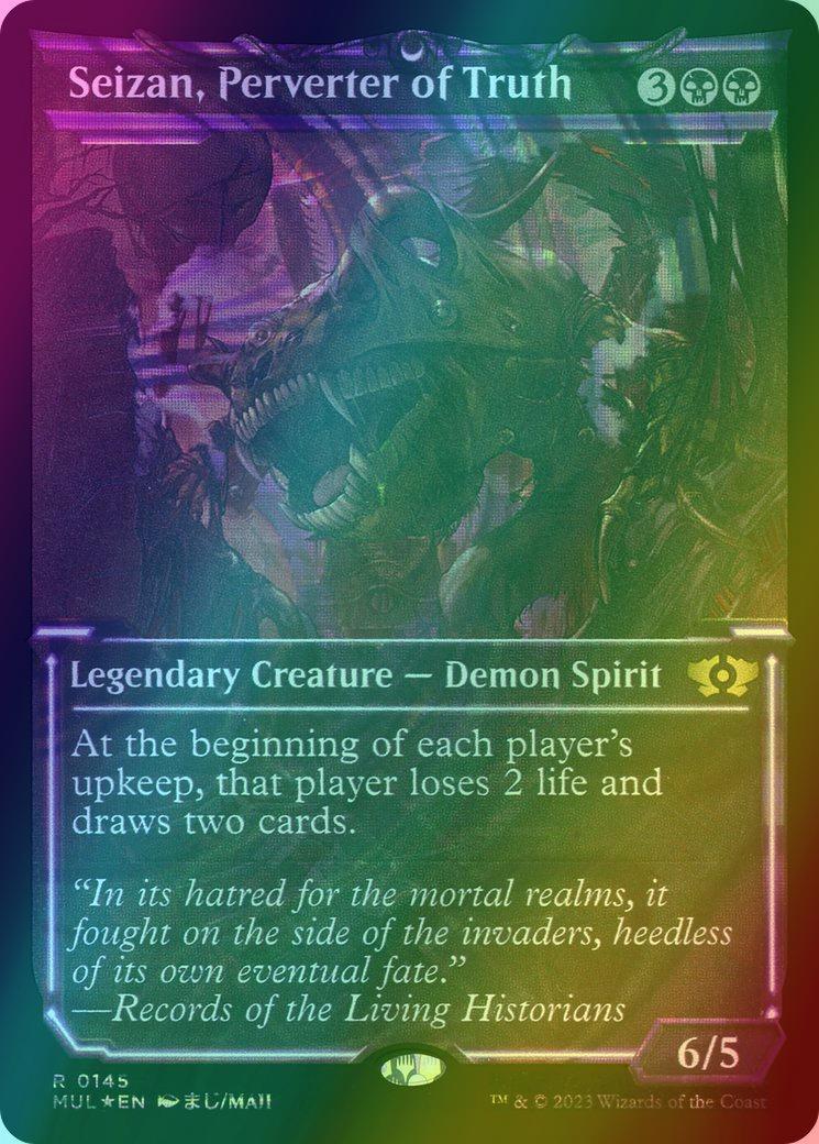 Seizan, Perverter of Truth [145] [Planar Showcase] [Multiverse Legends] [Halo Foil]