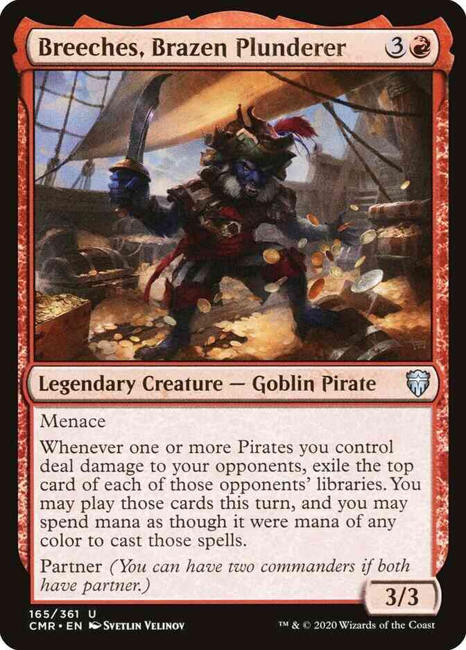 Breeches, Brazen Plunderer [165] [Commander Legends] [Non-Foil]