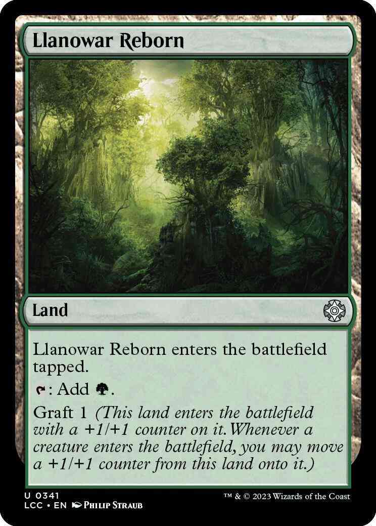Llanowar Reborn [341] [The Lost Caverns of Ixalan: Commander] [Non-Foil]