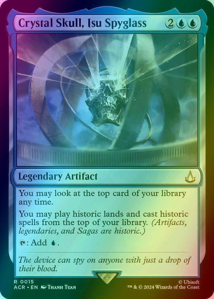 Crystal Skull, Isu Spyglass [15] [Assassin's Creed] [Foil]