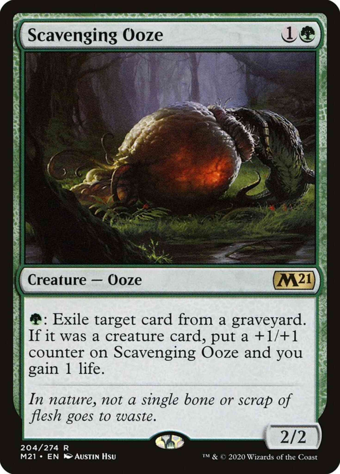 Scavenging Ooze [204] [Core Set 2021] [Non-Foil]