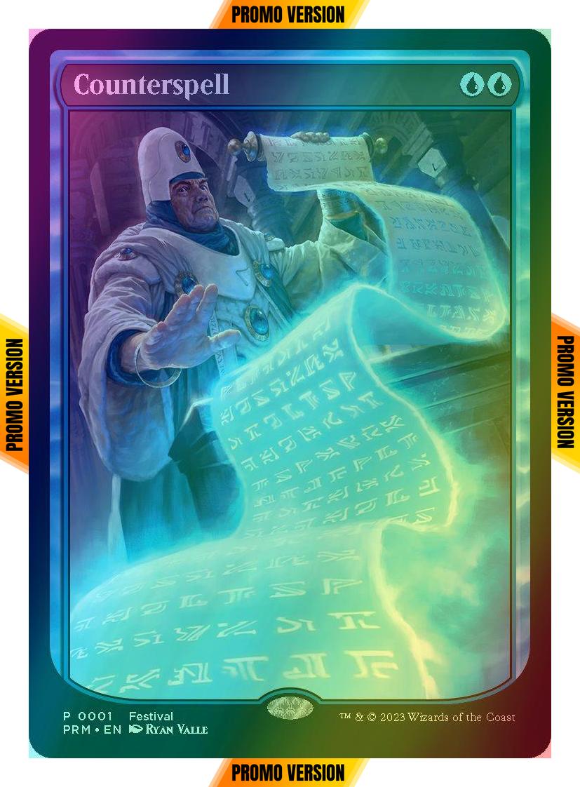 Counterspell [1] [Textless] [MagicFest 2024] [Foil]