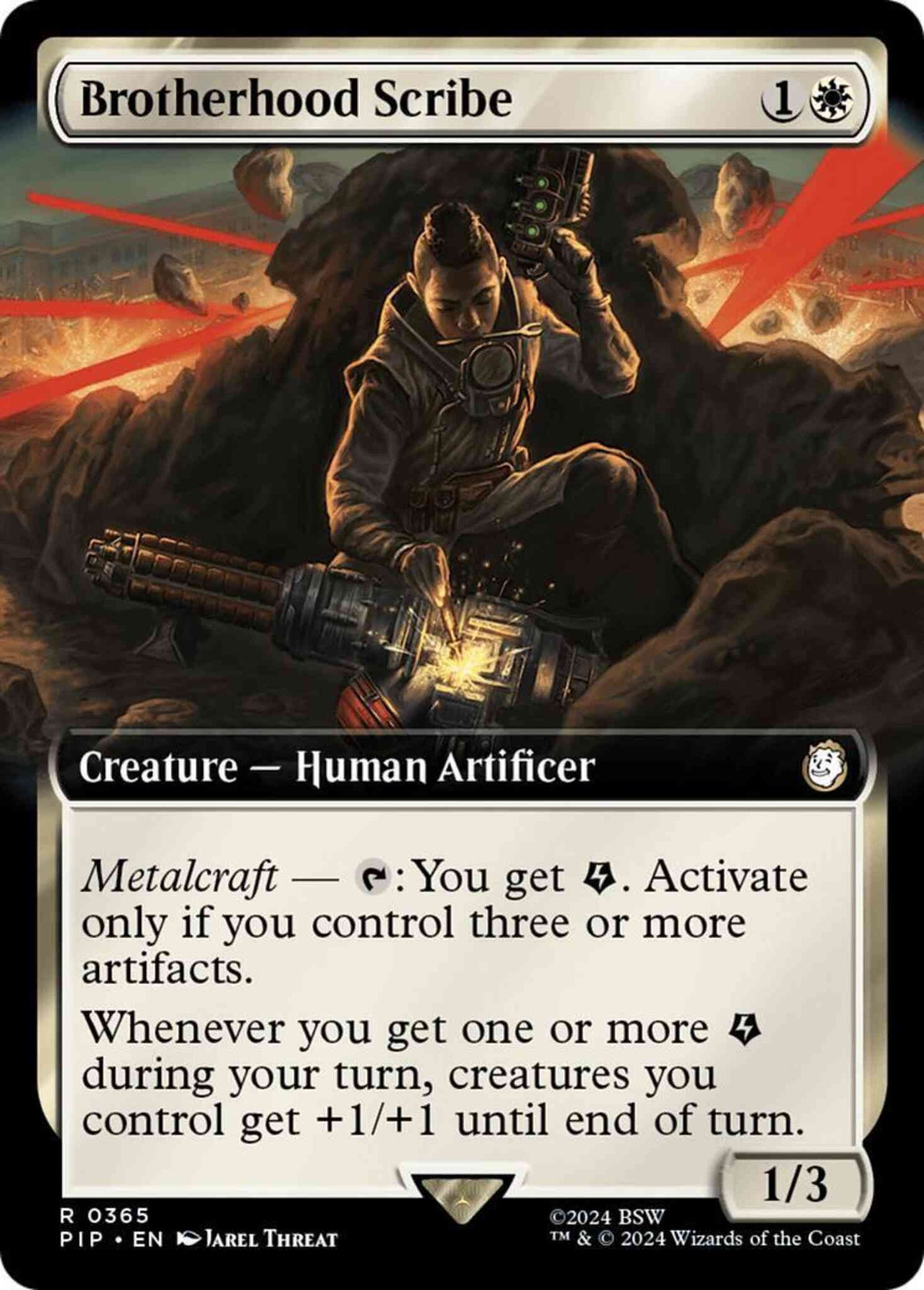 Brotherhood Scribe [365] [Extended Art] [Fallout] [Non-Foil]