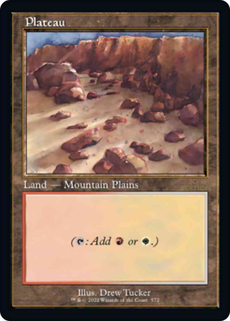 Plateau [572] [Retro Frame] [30th Anniversary Edition] [Non-Foil]