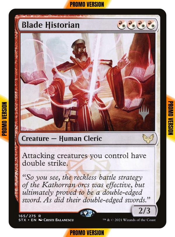 Blade Historian [Promo Pack] [165p] [Strixhaven: School of Mages Promos] [Non-Foil]