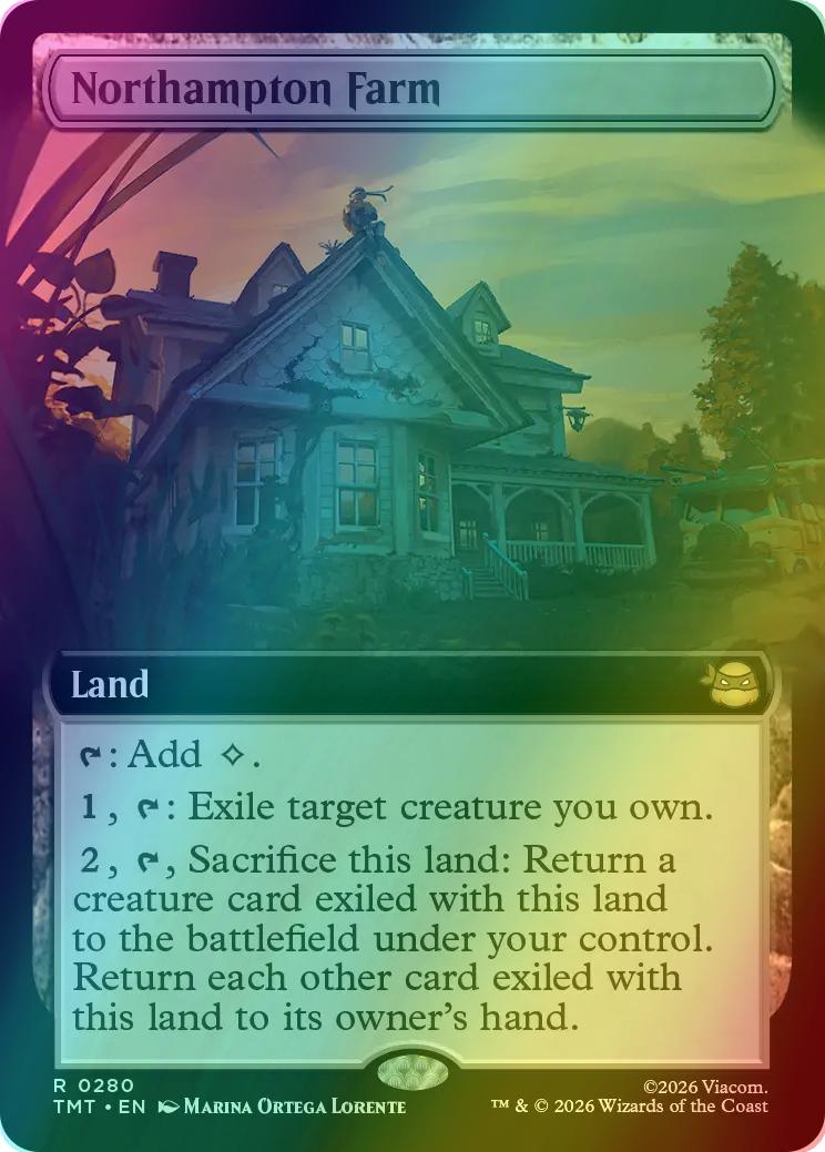 Northampton Farm [280] [Extended Art] [Teenage Mutant Ninja Turtles] [Foil]