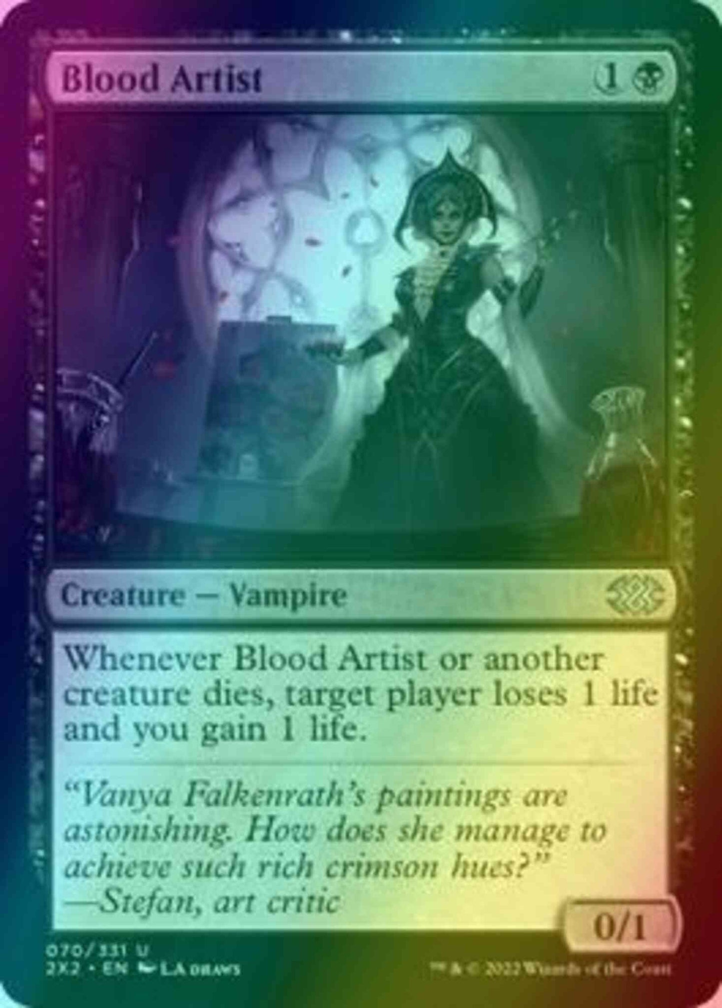 Blood Artist [70] [Double Masters 2022] [Foil]
