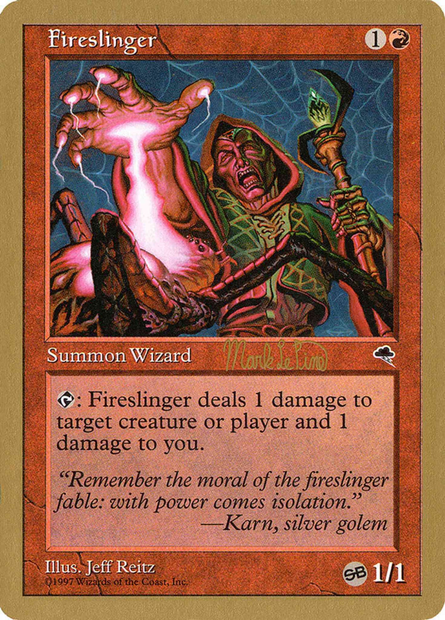 Fireslinger [mlp173sb] [Sideboard] [World Championship Decks 1999] [Non-Foil]