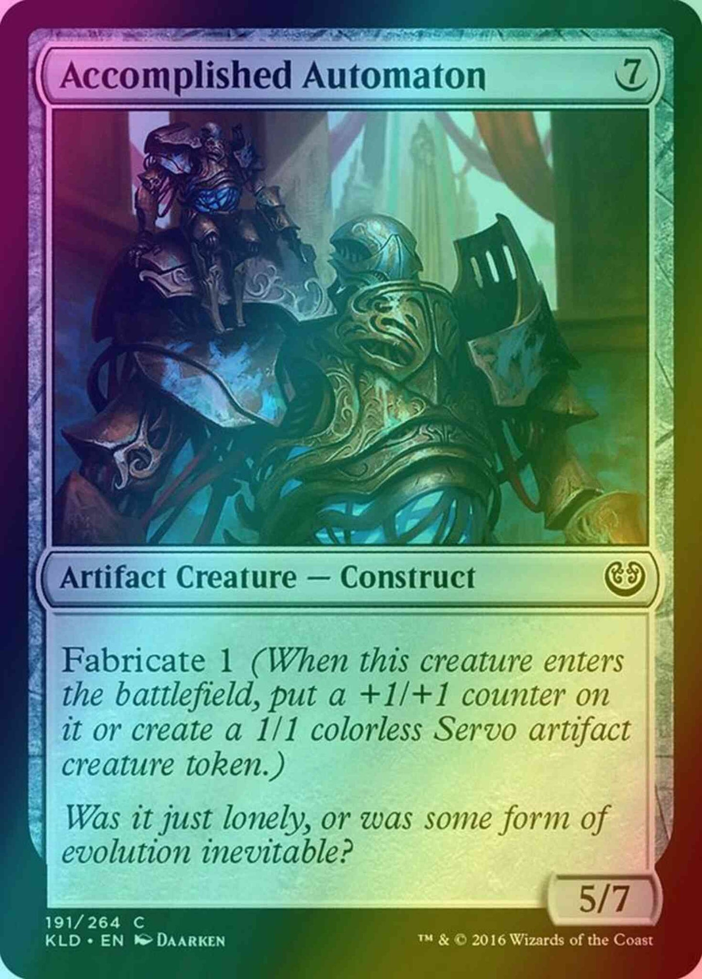 Accomplished Automaton [191] [Kaladesh] [Foil]