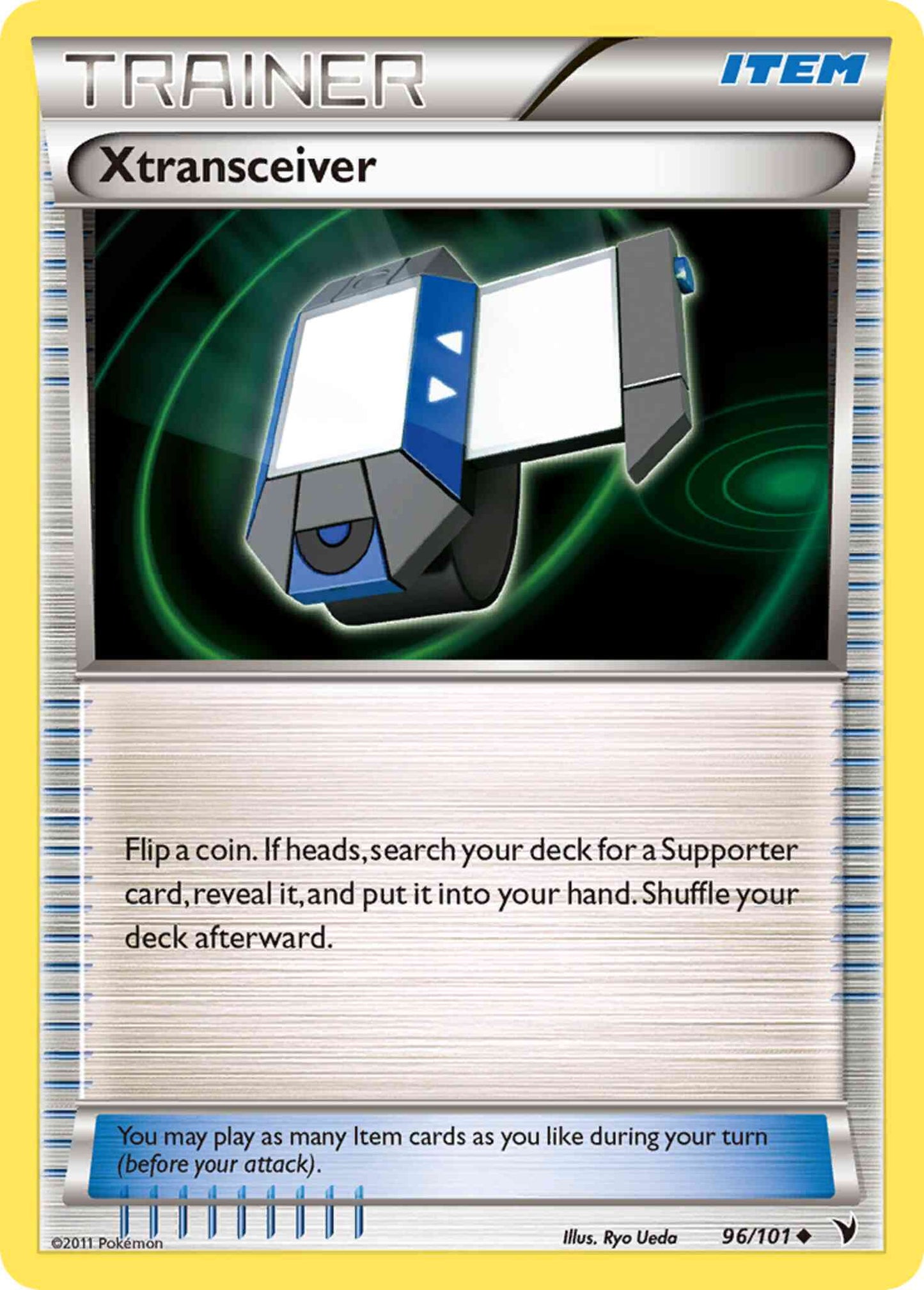 Xtransceiver - 96/101 - Uncommon [bw3-96] [Reverse Holo]
