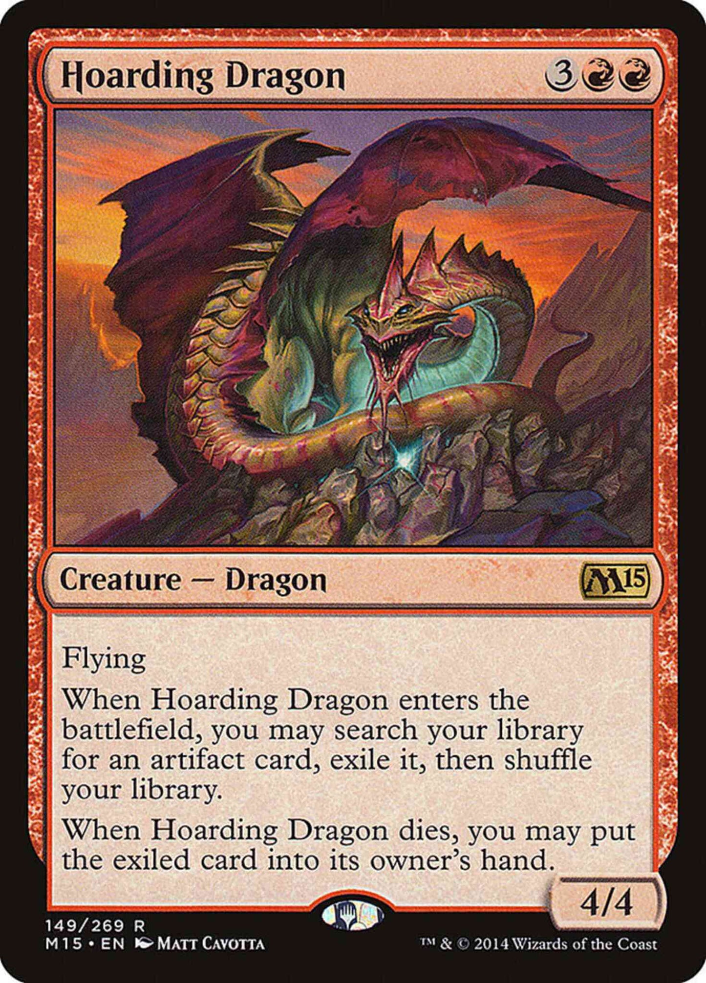 Hoarding Dragon [149] [Magic 2015] [Non-Foil]