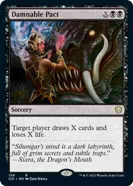 Damnable Pact [139] [Commander 2021] [Non-Foil]