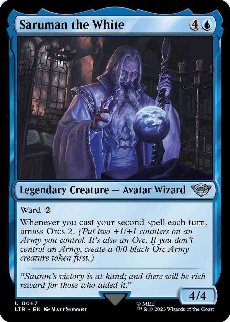 Saruman the White [67] [The Lord of the Rings: Tales of Middle-earth] [Non-Foil]